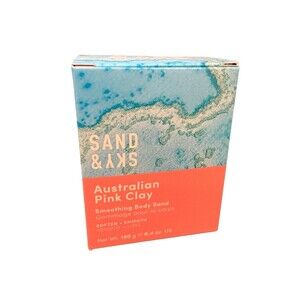 Sand & Sky Australian Pink Clay Smoothing Body Sand Scrub 6.4 oz-New